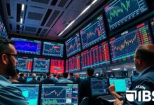 Ibovespa oscila próximo a 136 mil pontos com dólar e juros em foco
