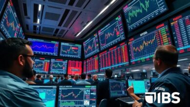 Ibovespa oscila próximo a 136 mil pontos com dólar e juros em foco