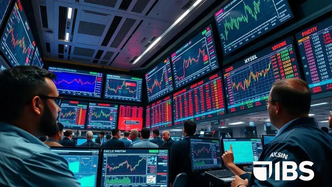 Ibovespa oscila próximo a 136 mil pontos com dólar e juros em foco